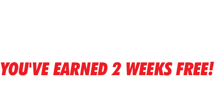 Nice shooting! Still not the high score, but you still won an awesome offer! You've earned 2 weeks free! Check your email for your coupon!